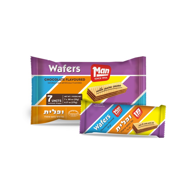 Man 1oz Choc. Wafer Colored - Image 2