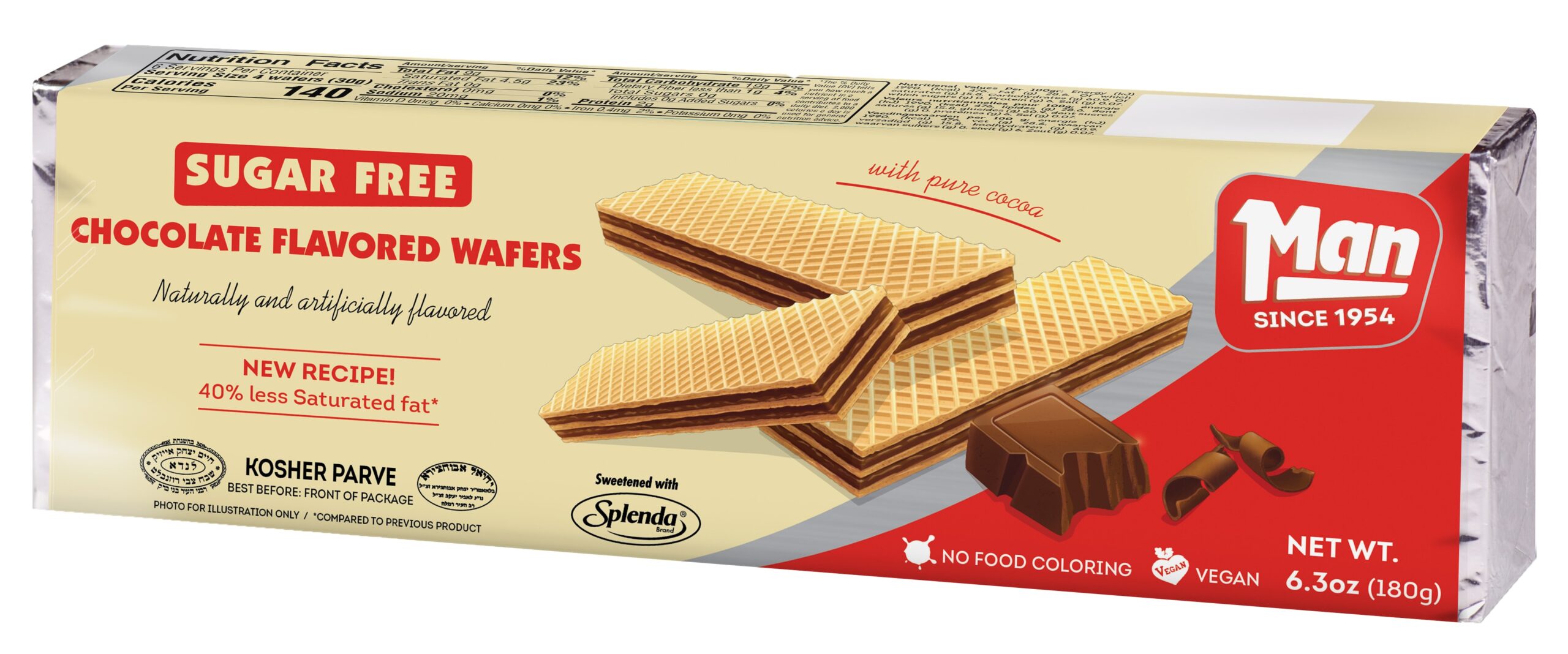 Sugar Free Chocolate Wafer