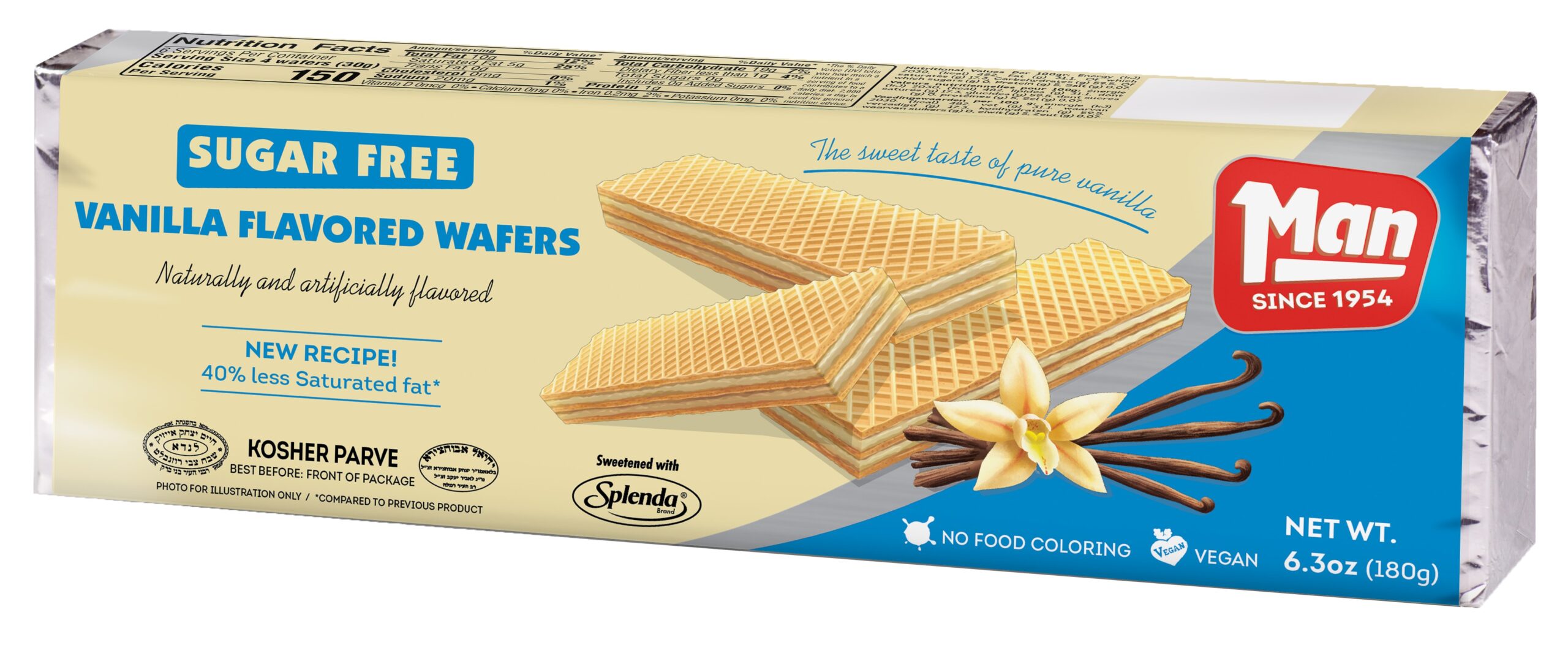 Sugar Free Vanilla Wafer