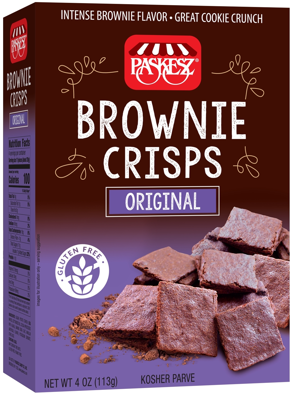 Brownie Crisps Original KFP
