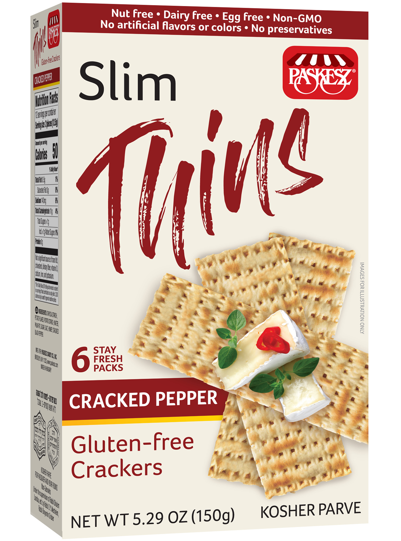 Slim Thins Cracked Pepper KFP
