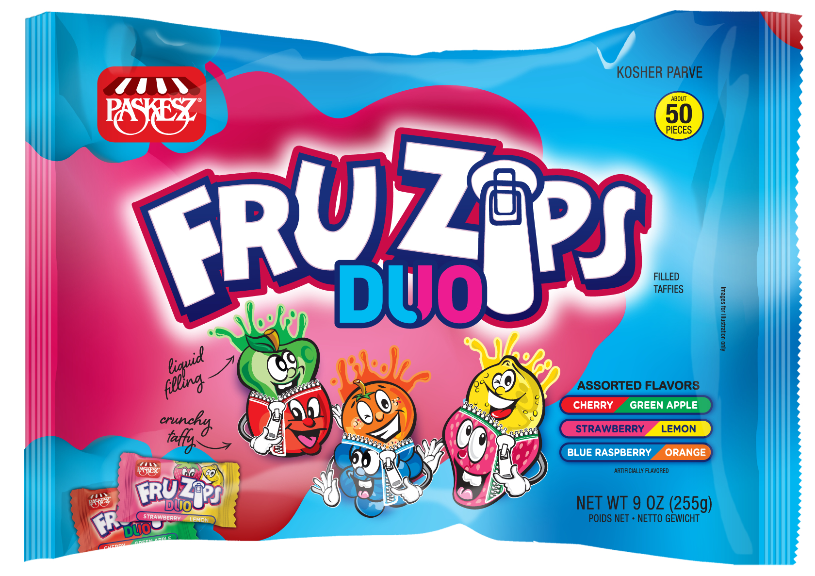 Fruzips Duo Fam Bags