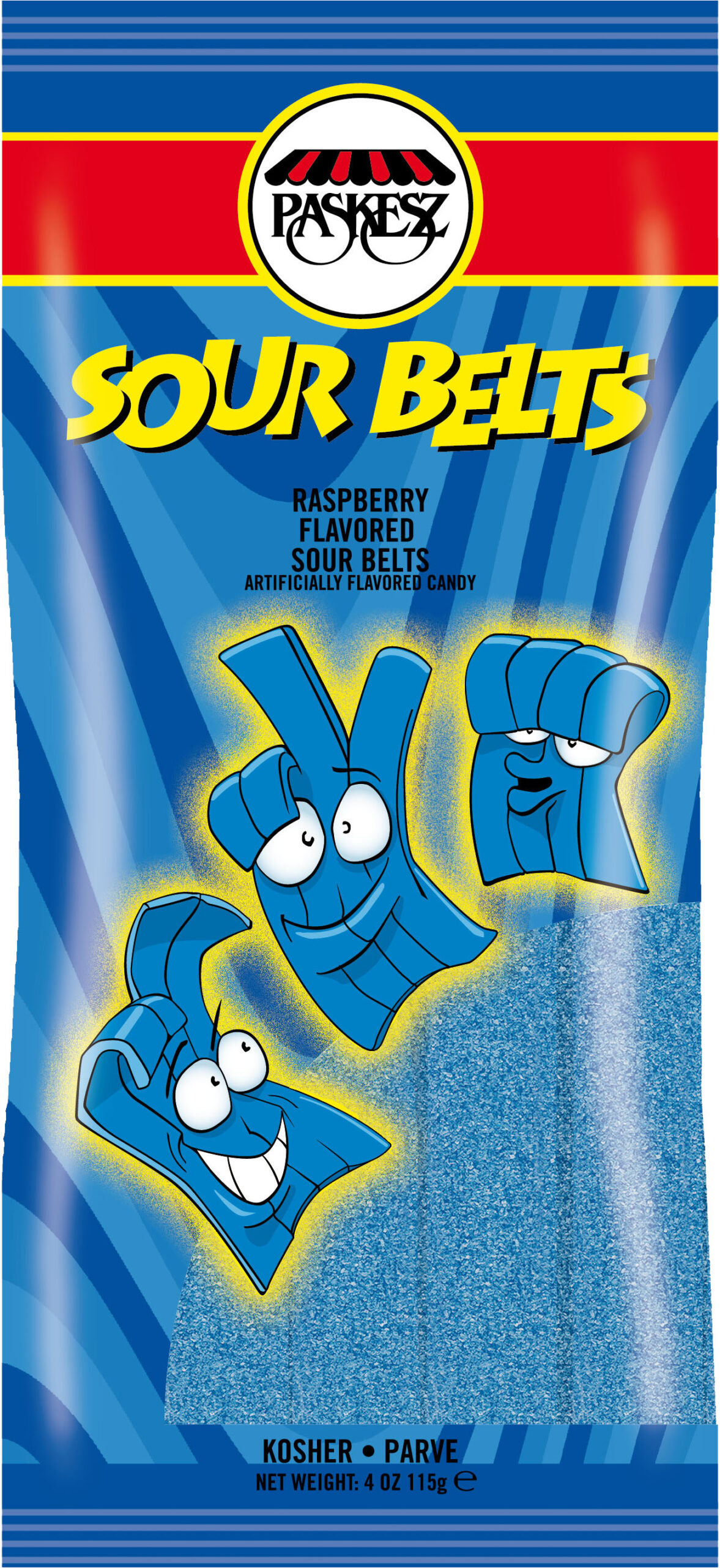 Sour Belts Bags Raspb.