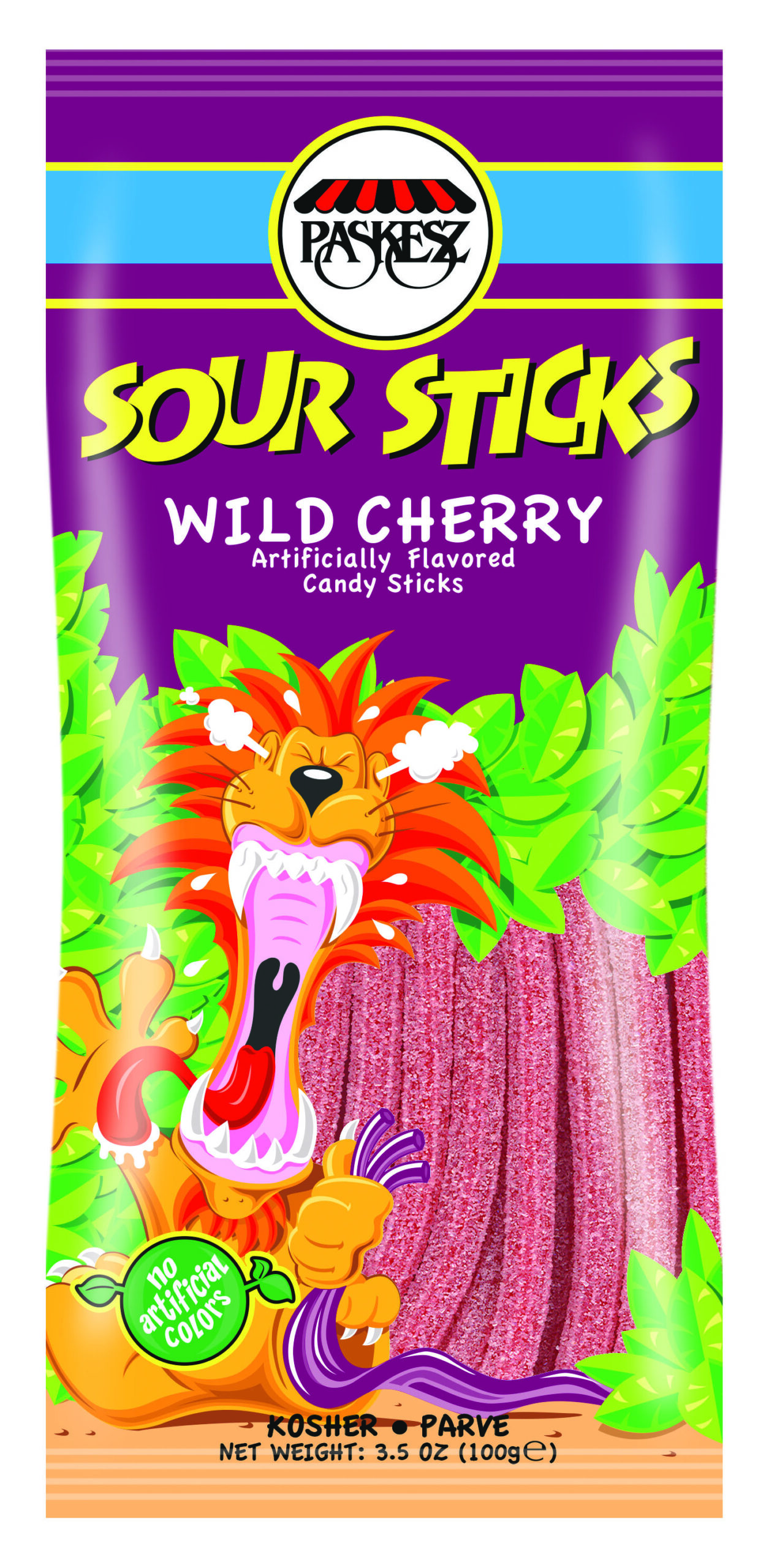 Sour Sticks Cherry
