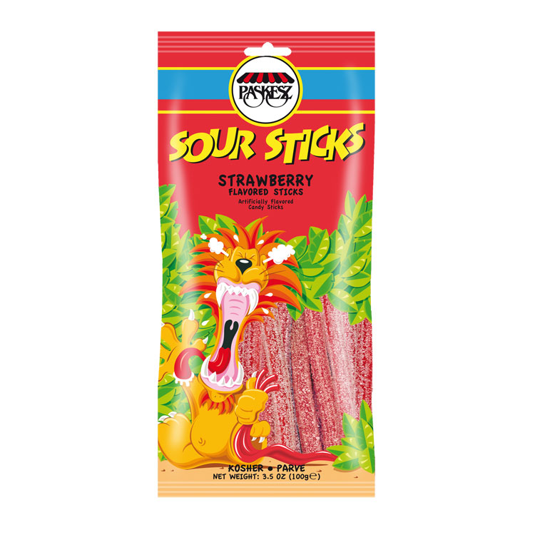 Sour Sticks Strawberry - Image 2