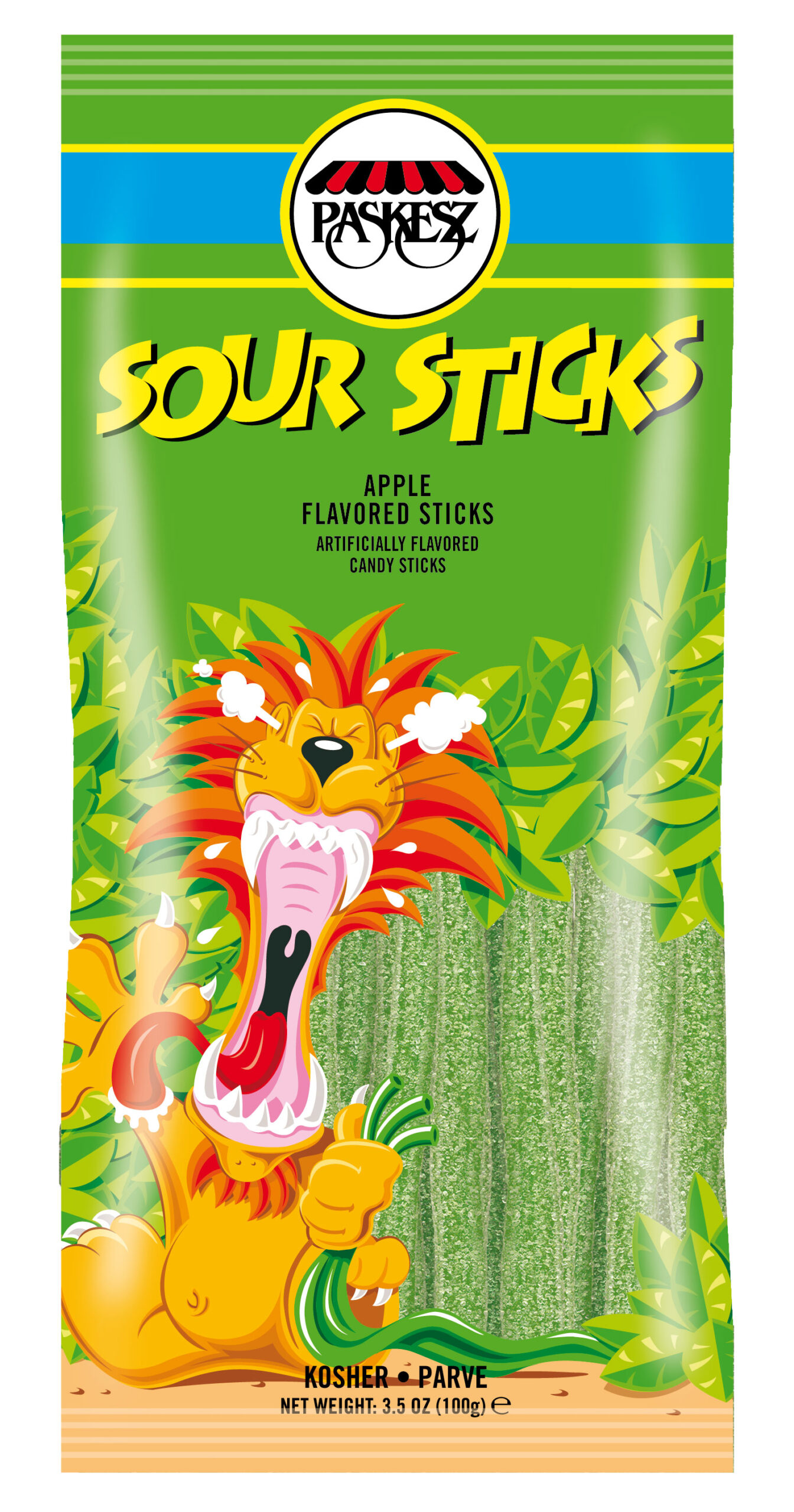 Sour Sticks Apple