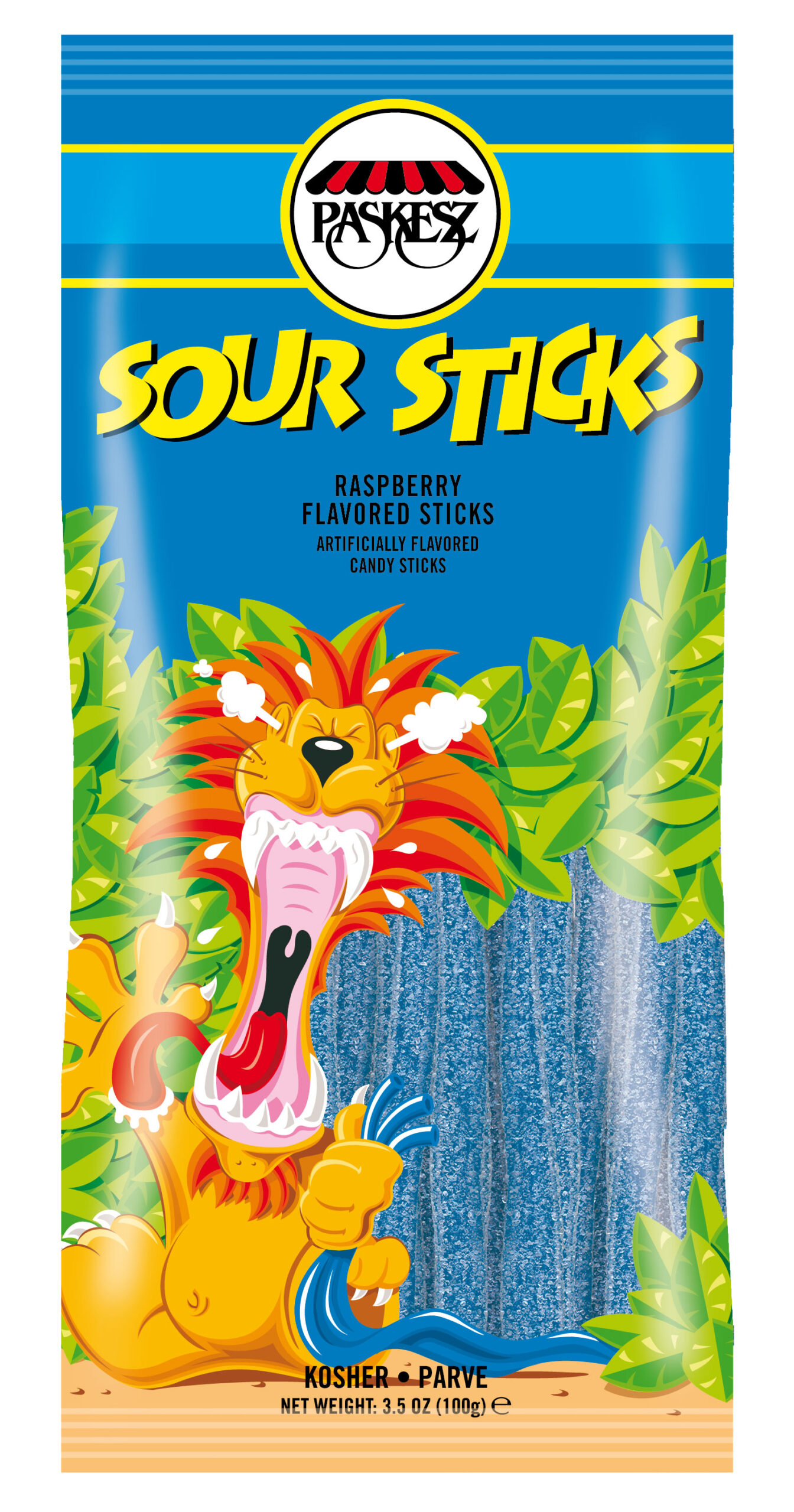 Sour Sticks Raspberry