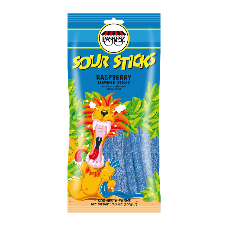 Sour Sticks Raspberry - Image 2