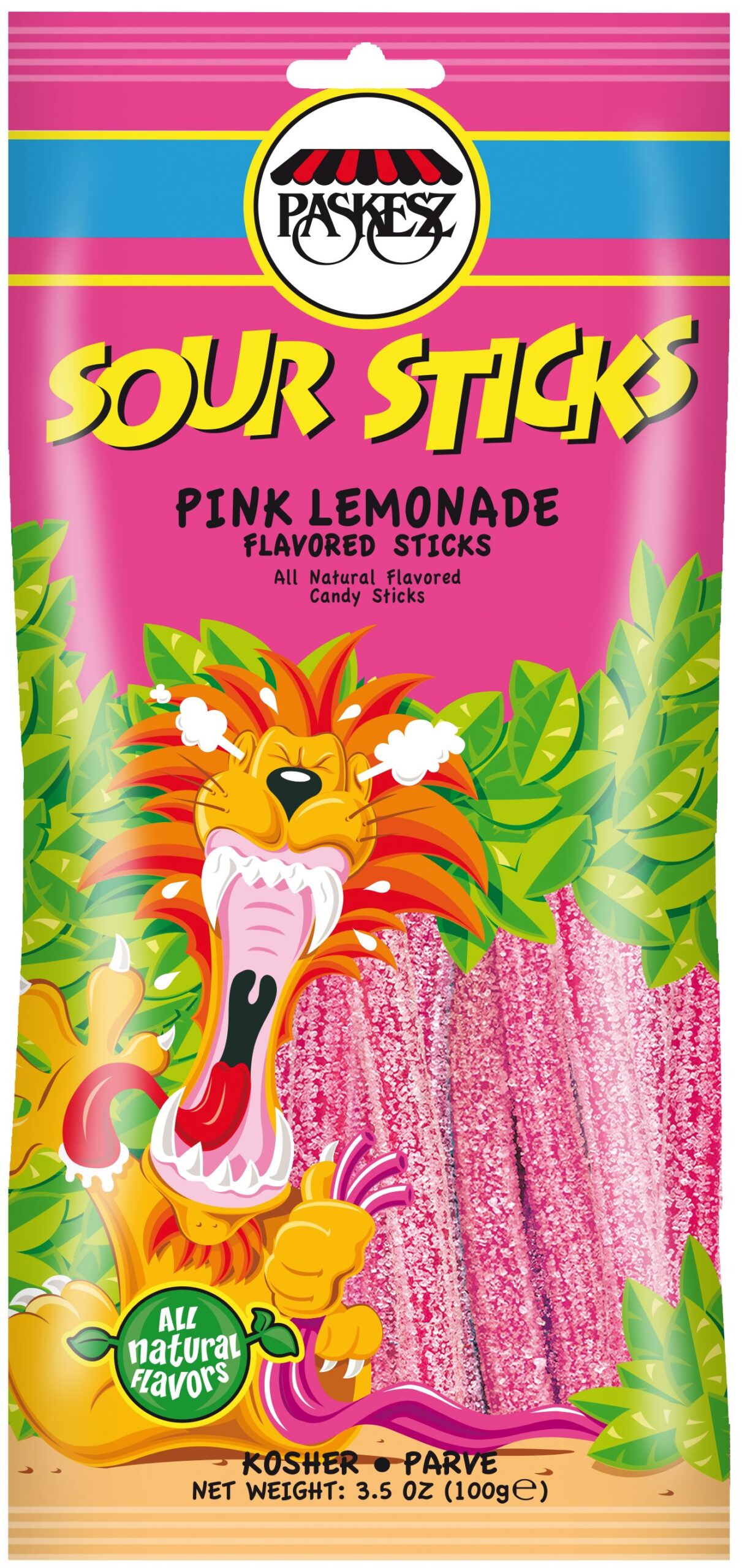 Sour Sticks Pink Lemon