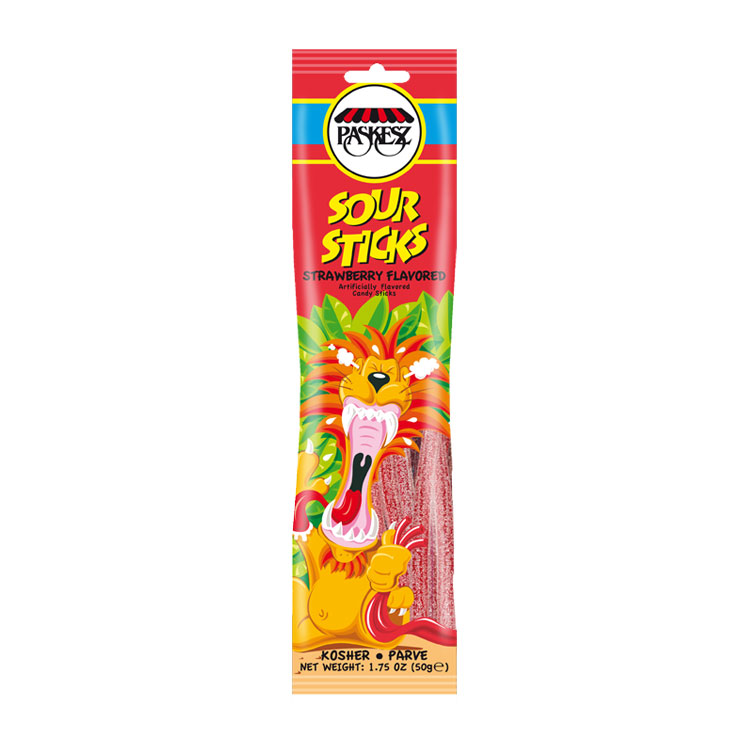 Sour Sticks Strawberry shb. - Image 2