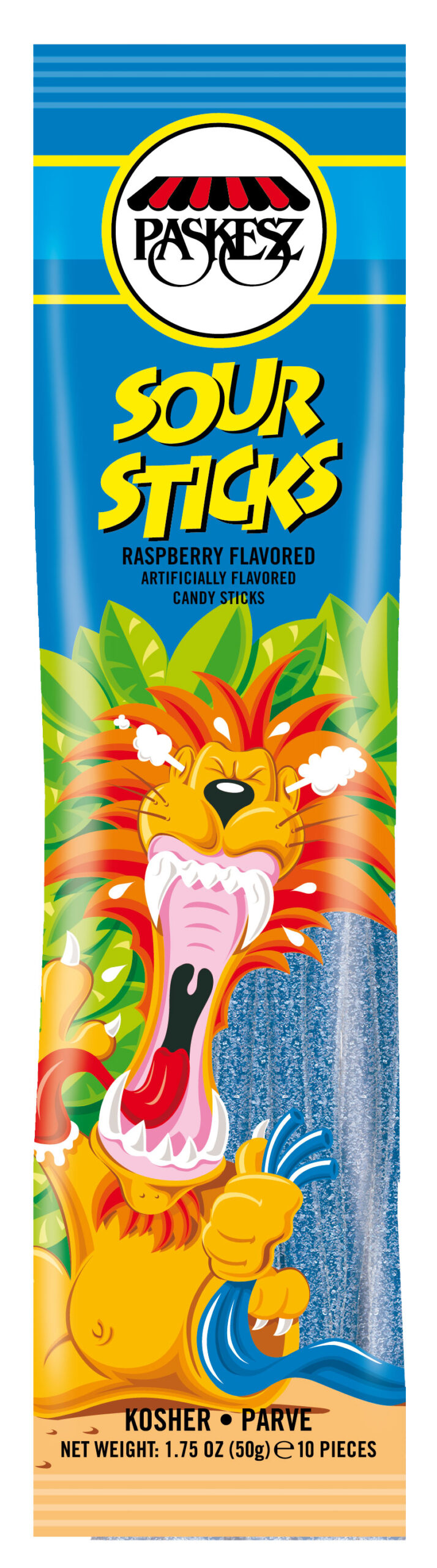 Sour Sticks Raspberry shb.