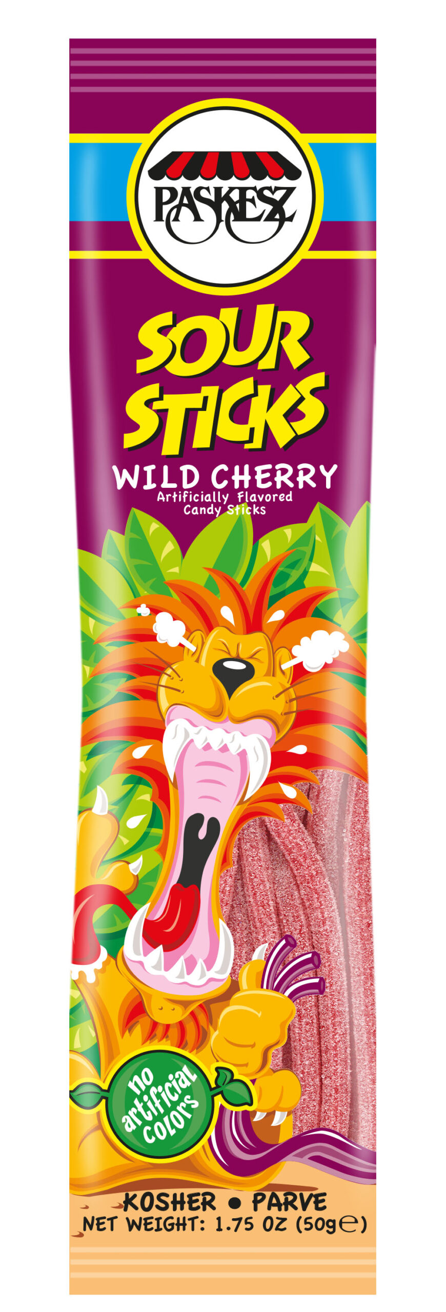 Sour Sticks Cherry shb.
