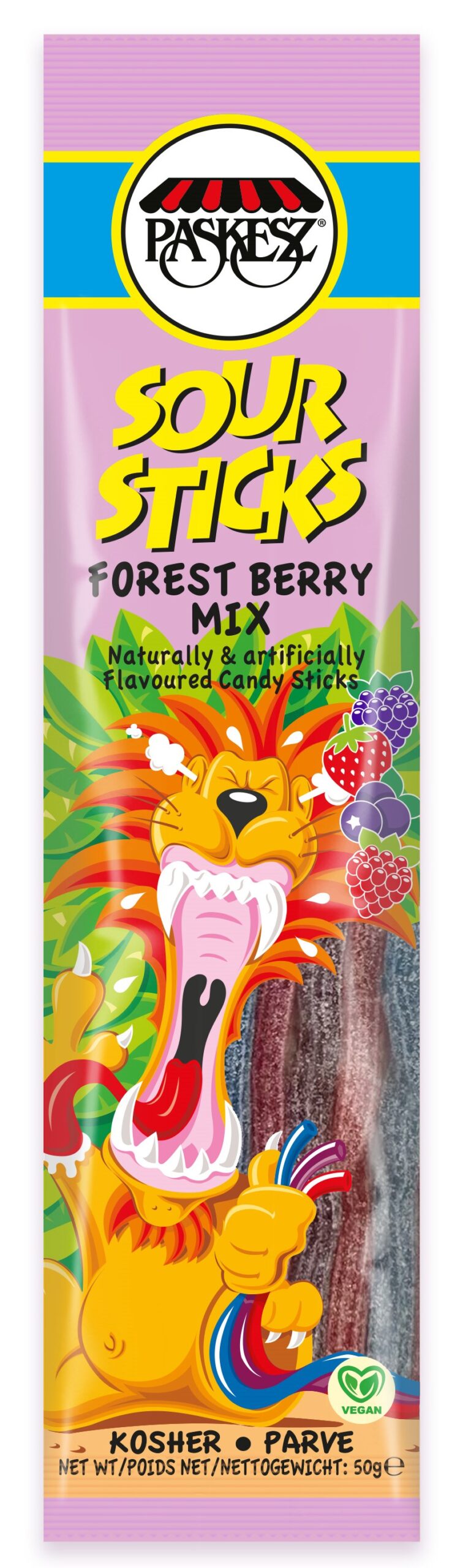 Sour Sticks Forest Berry Mix shb.