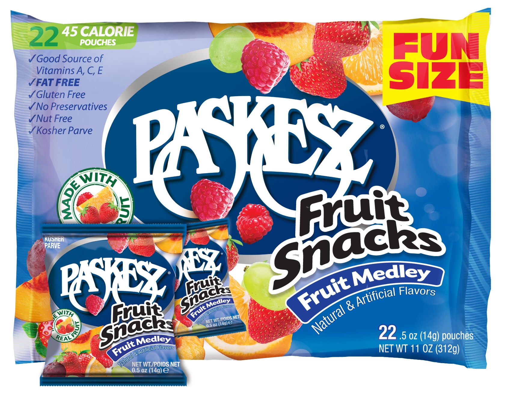 Fruit Snack Fruit Medley Fun Size