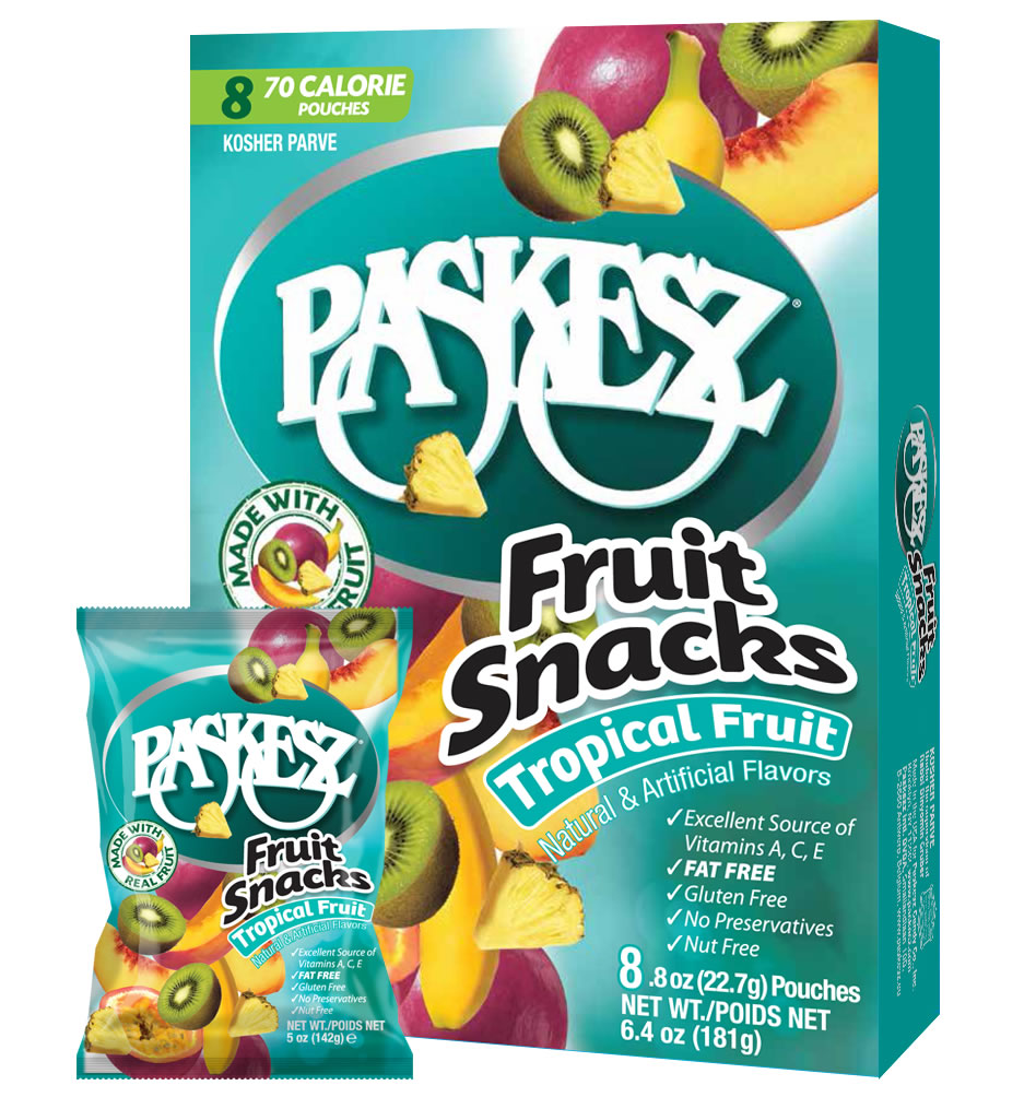Fruit Snack Tropical 8 pack