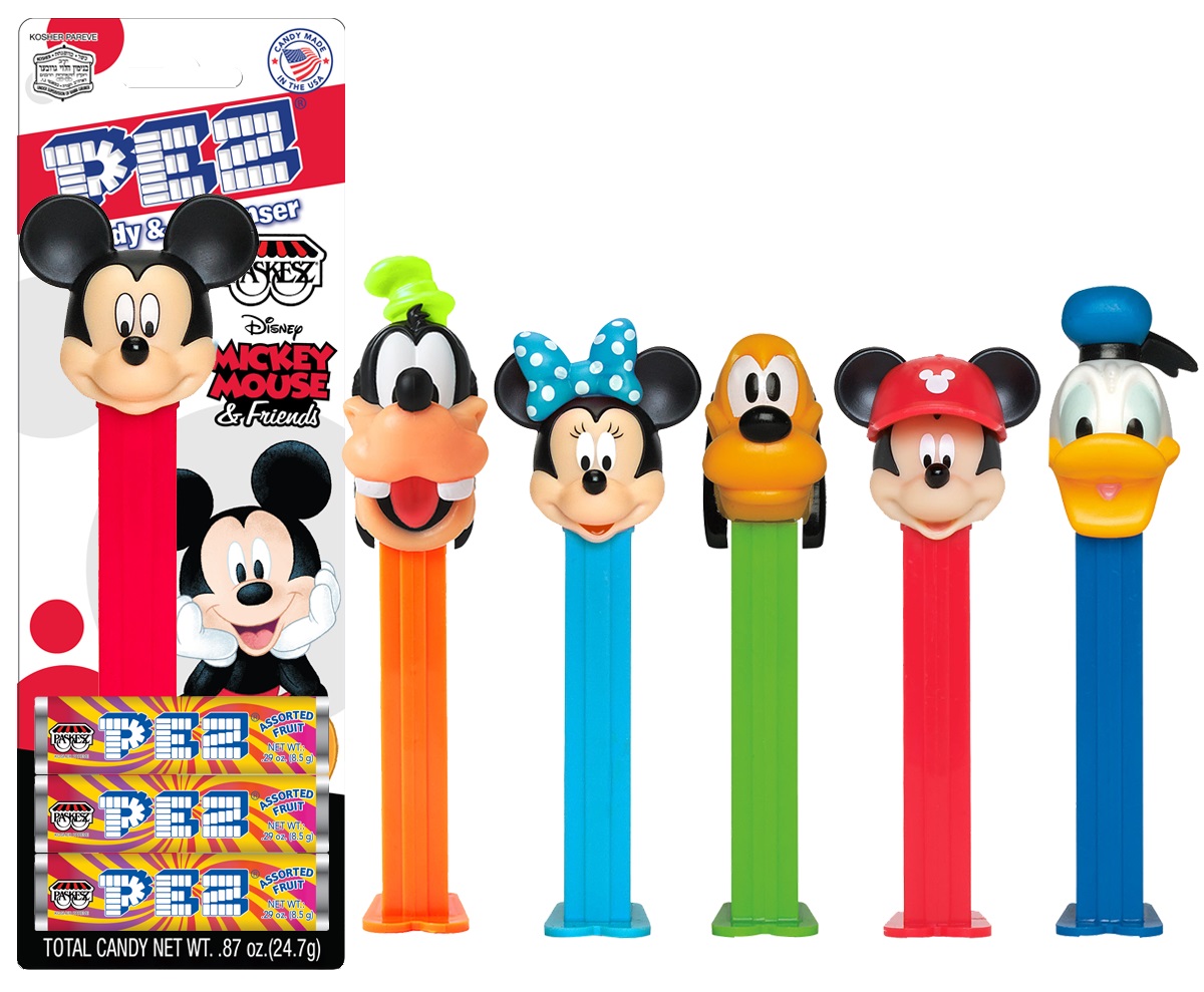Pez Blister - Mickey & Friends 1+3