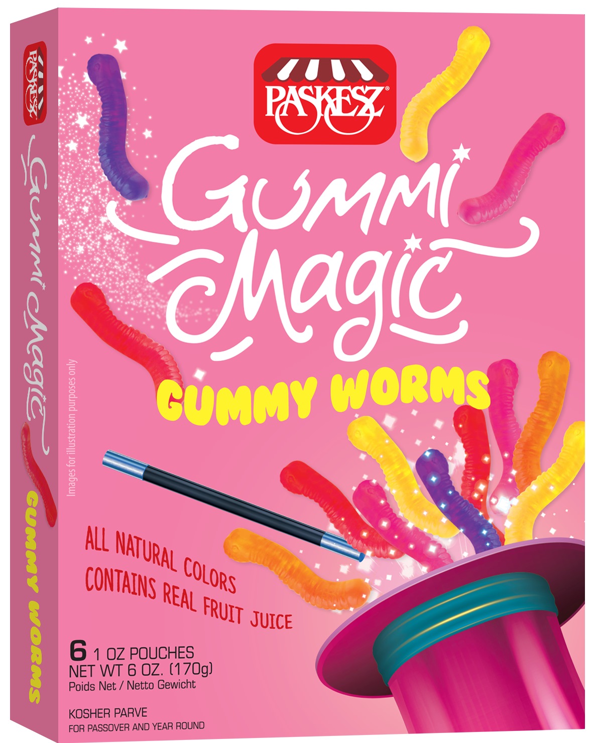 Gummi Magic Worms KFP