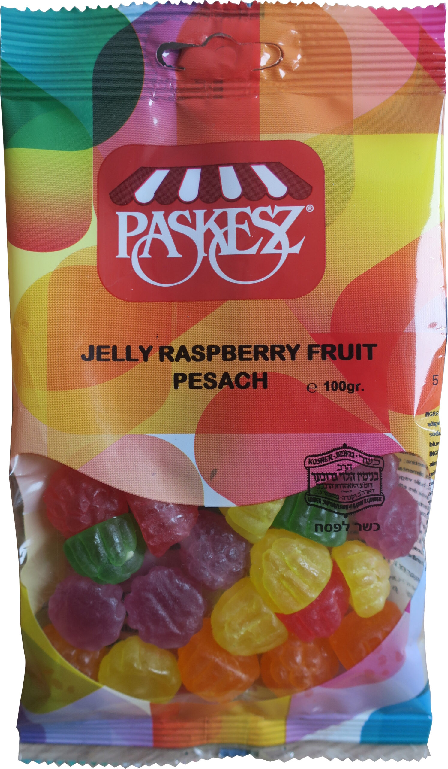 Jelly Raspberry Fruit 100gr KFP