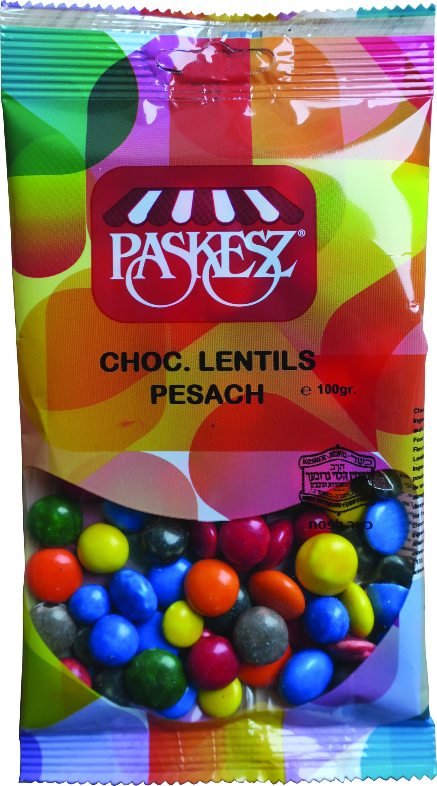 Choc. Lentils 100gr KFP