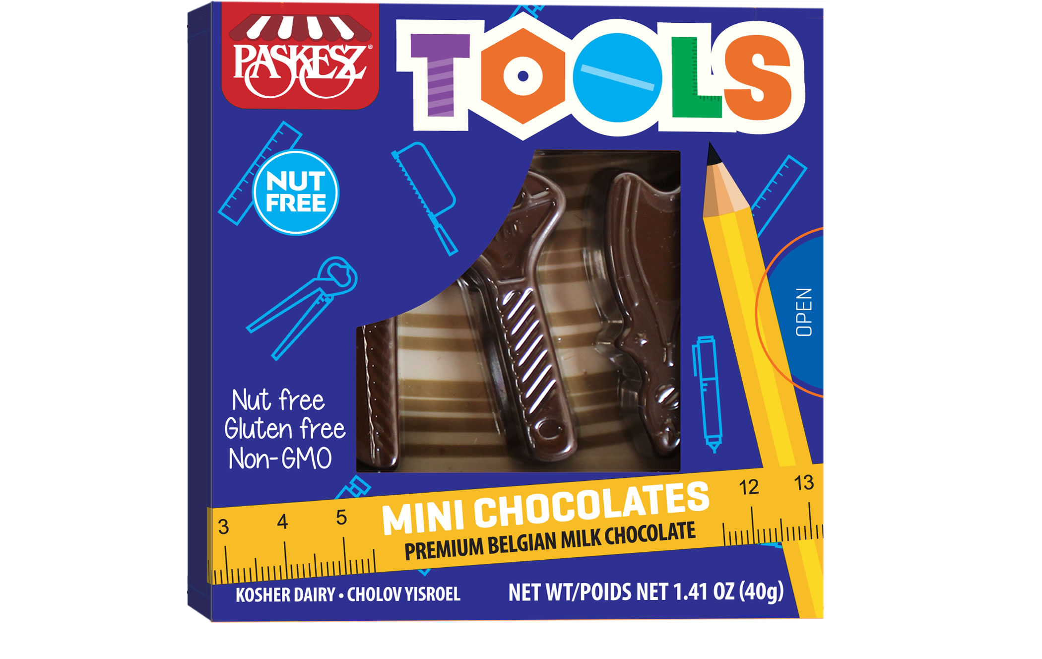 Tools Mini Chocolates 40 gr. Milk