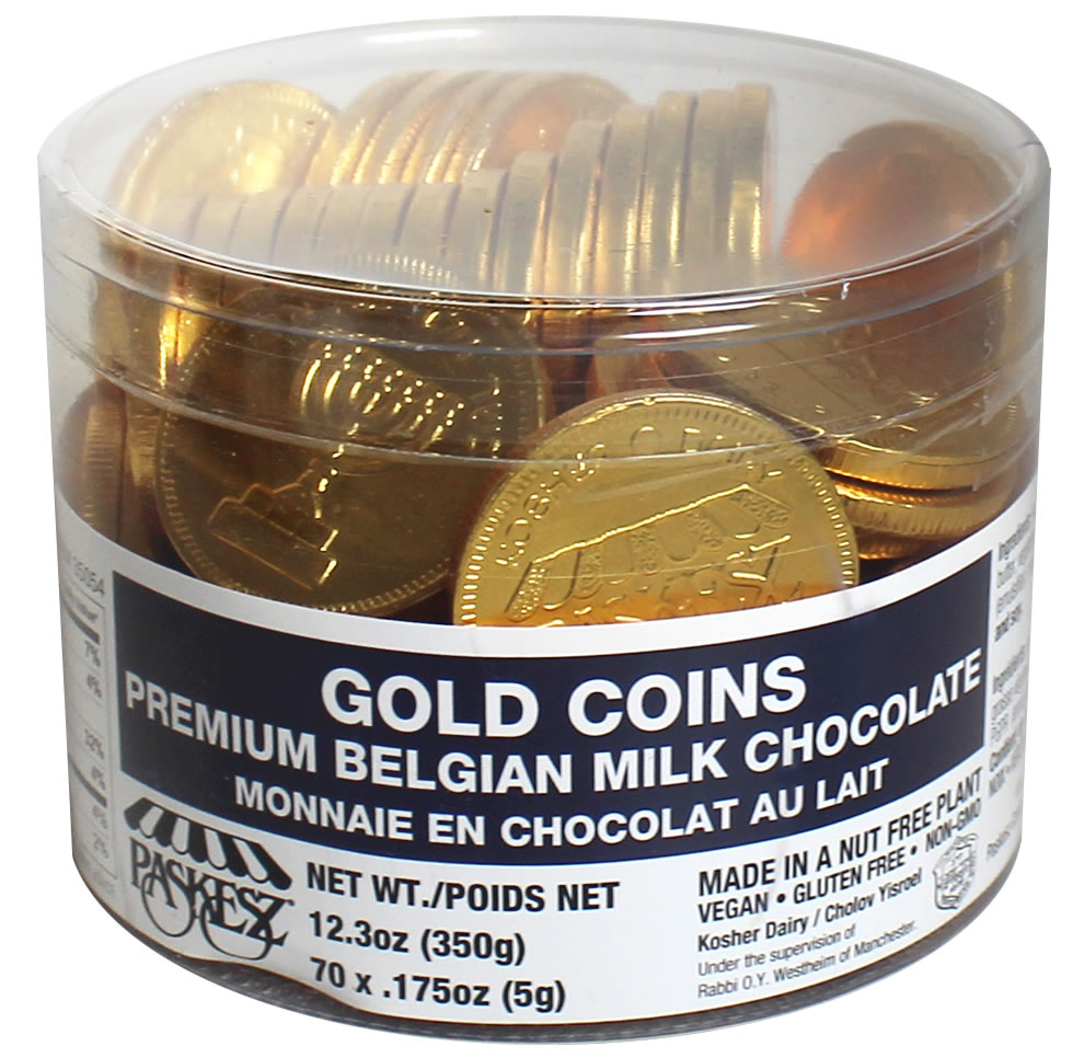 Coins Loose Tube Milk Gold
