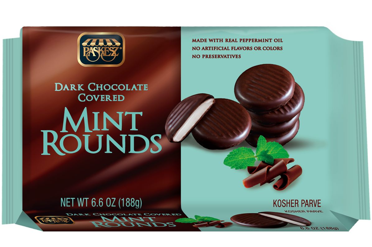 Chocolate Dark Mint Rounds