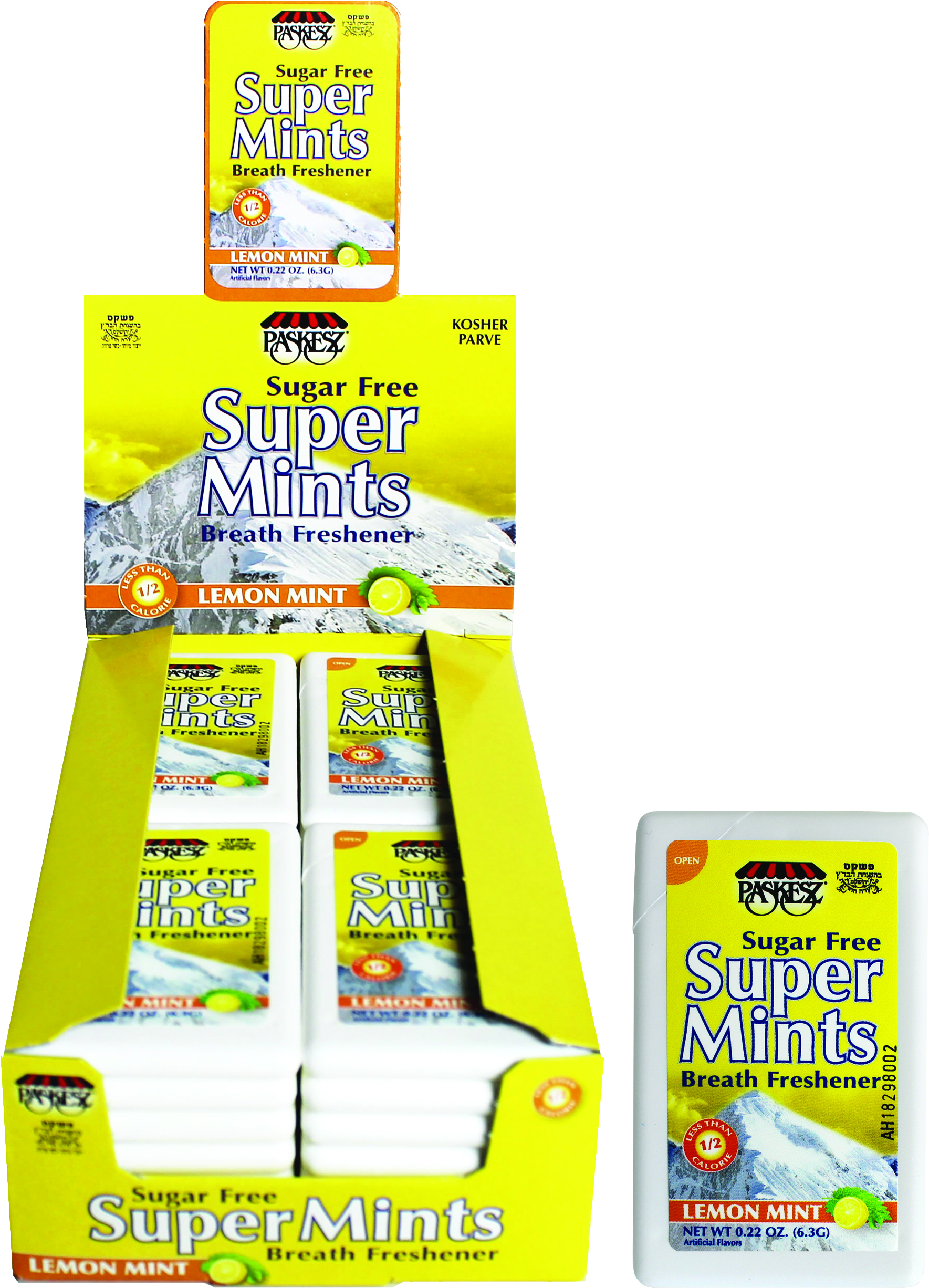 Super Mints Sugarfree Lemon Flv