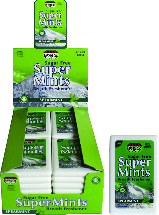 Super Mints Spearmints Sugarfree