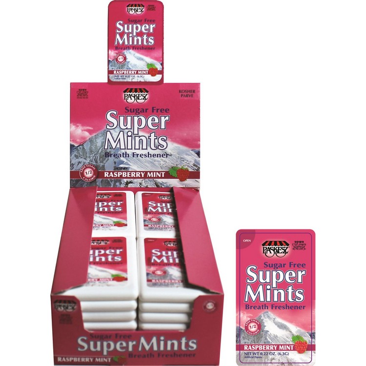 Super Mints Sugarfree Raspberry Flv - Image 2