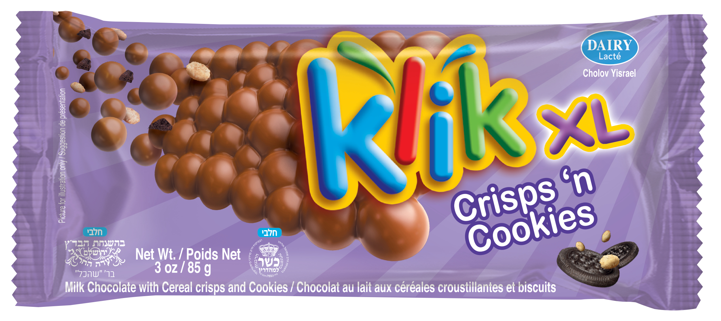 XL Milk Chocolate Crisps