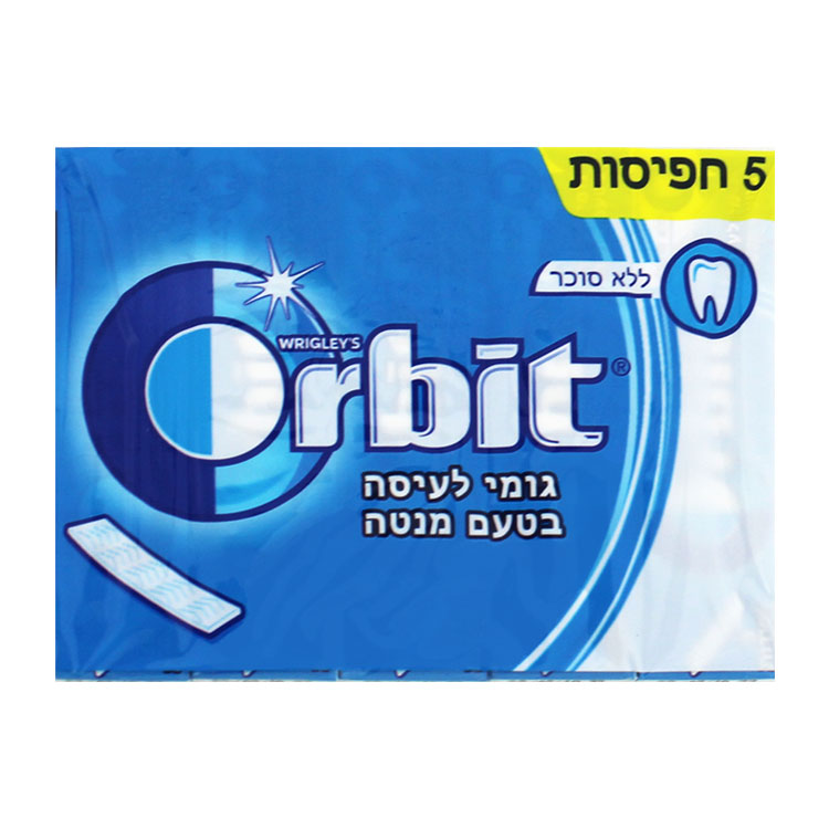 Orbit Peppermint SF 5 Sticks Multi Pack
