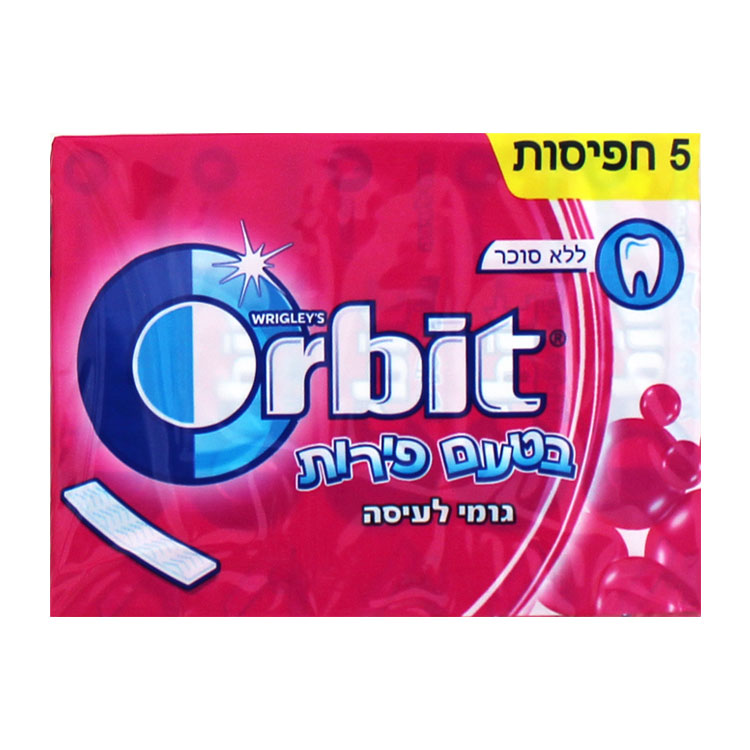 Orbit Fruit SF 5 Sticks Multi Pack
