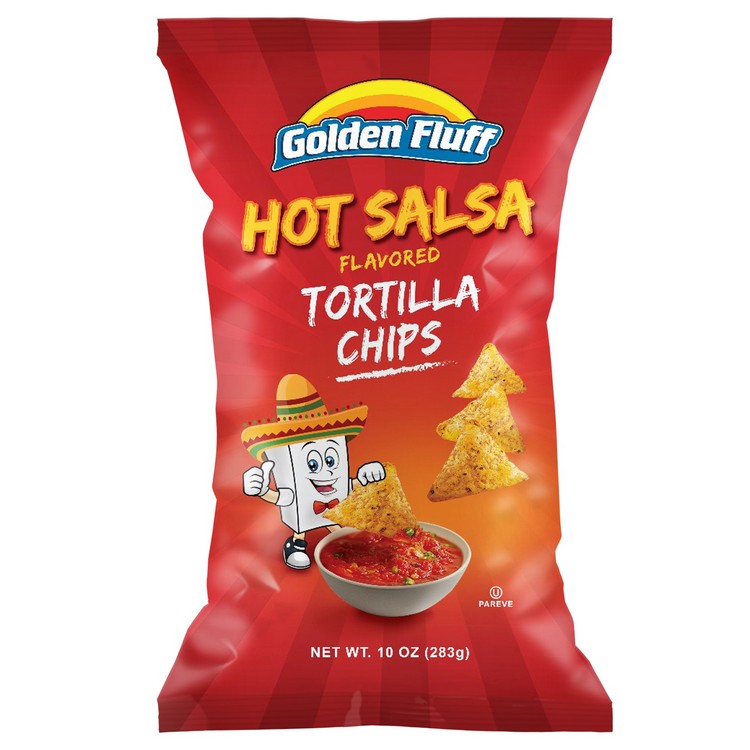 Hot Salsa Tortilla Chips Lg. (8022) - Image 2