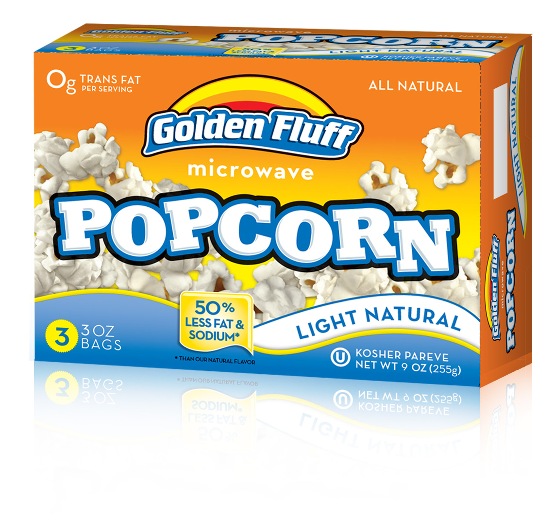3-Pack Light Microwave Popcorn