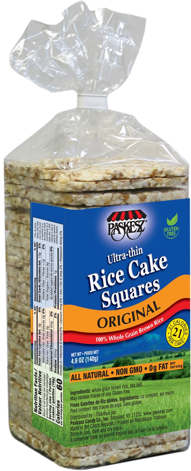 Rice Cakes Thins Square Plain