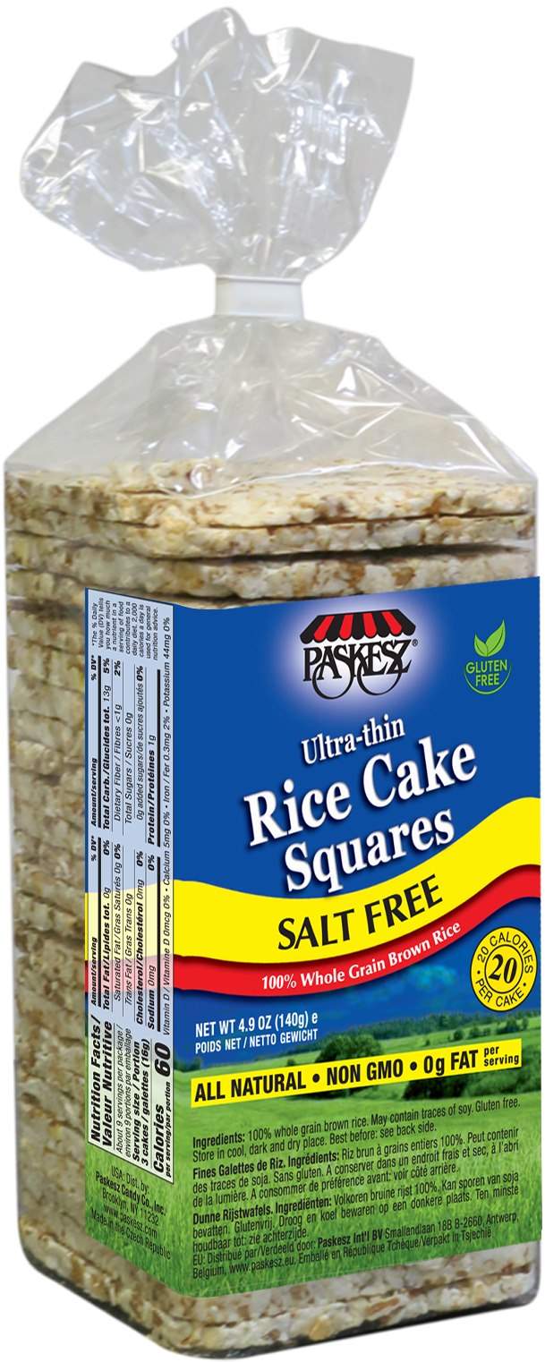 Rice Cakes Thins Square Salt Free
