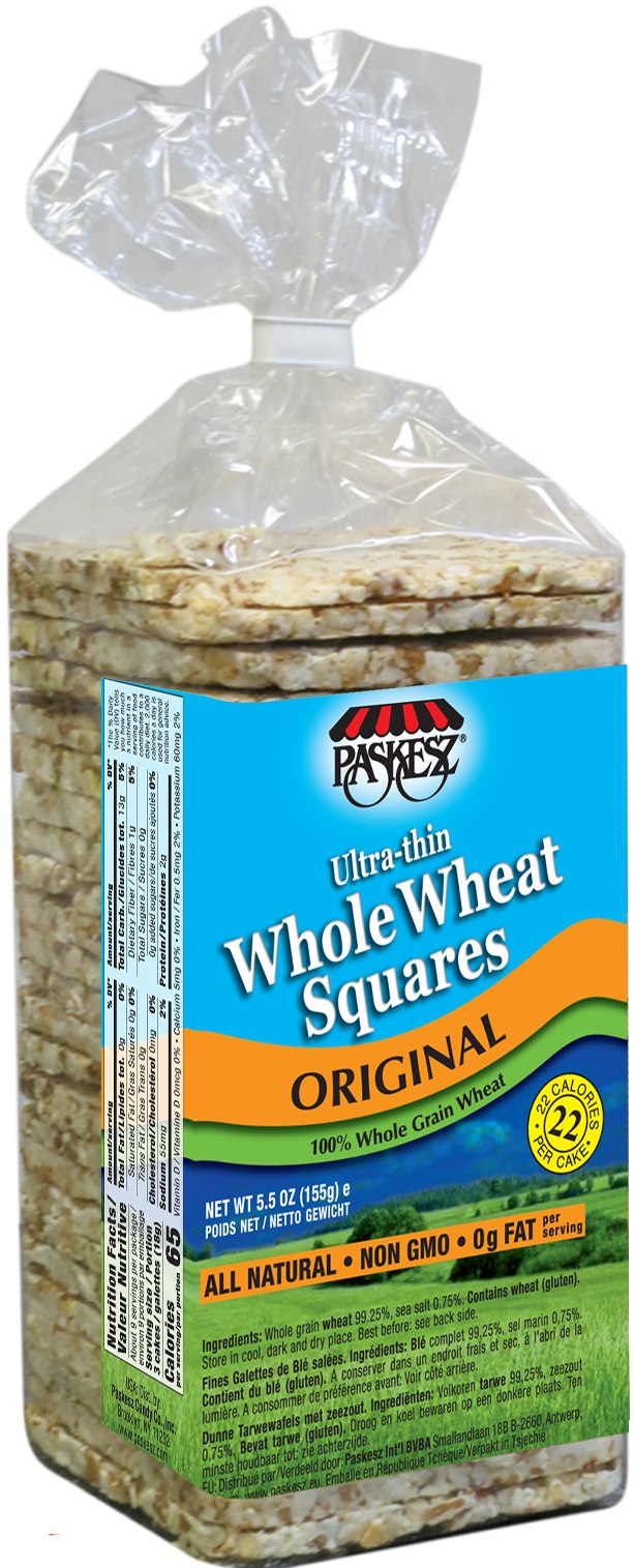 Wholewheat Thins Square Plain