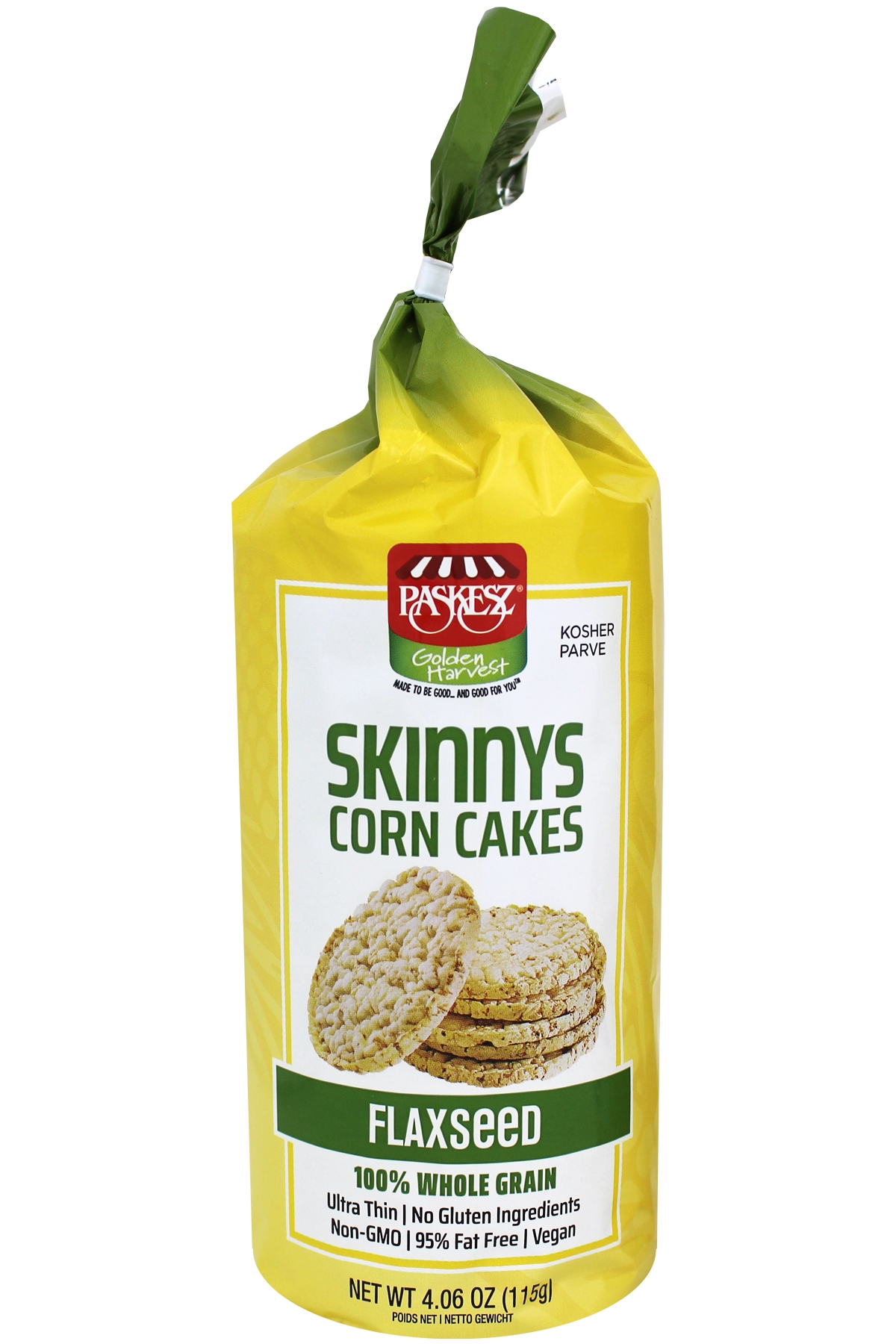 Corn Cakes Skinnys Flaxseed