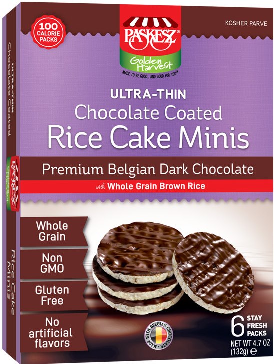 Choc. Cov. Rice Cakes Mini box