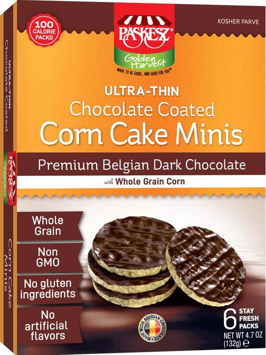 Choc. Cov. Corn Cakes Mini box
