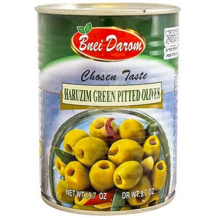 Green Pitted Olives A2 BD - Image 2