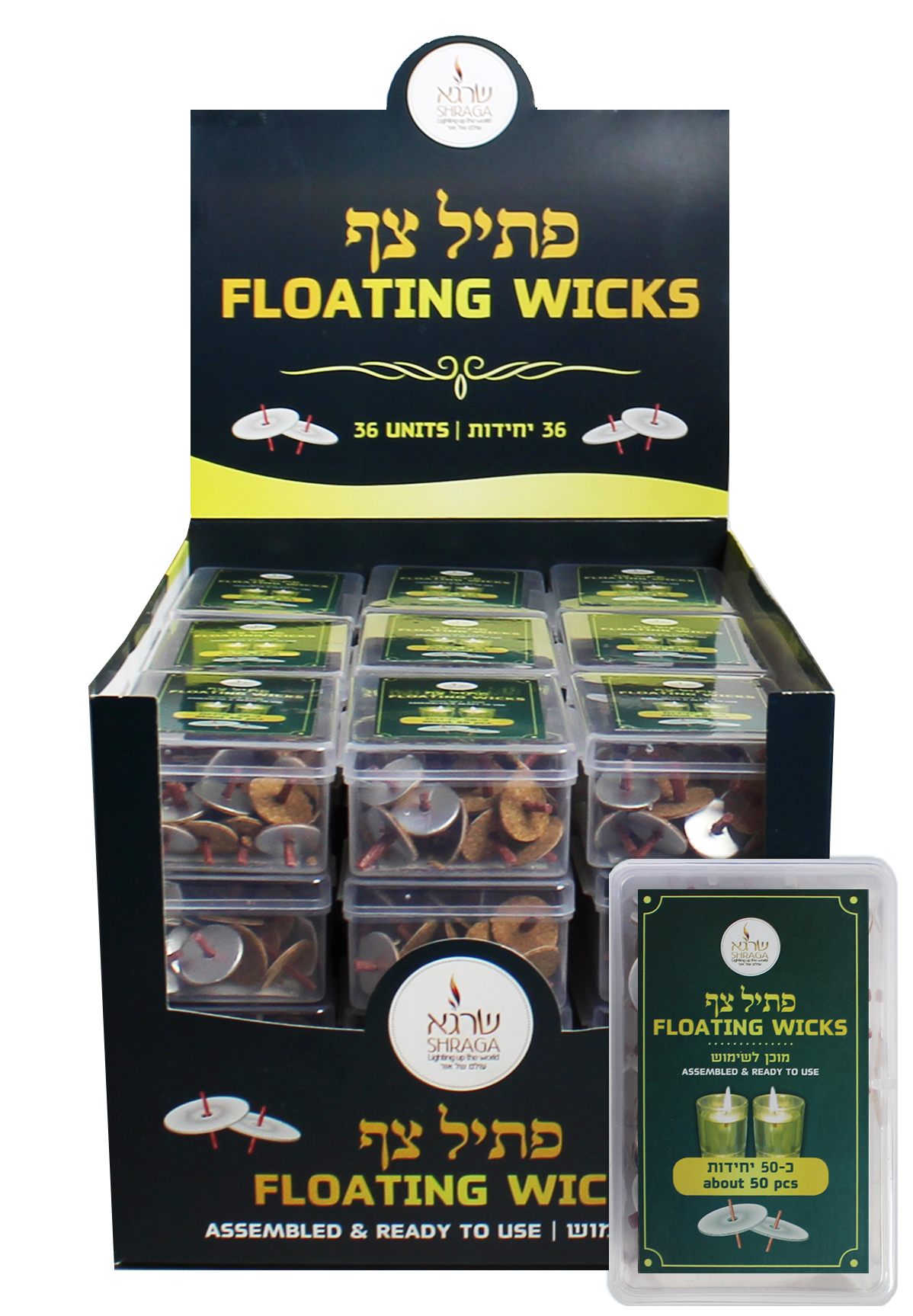 Floating Wicks Ready to Use