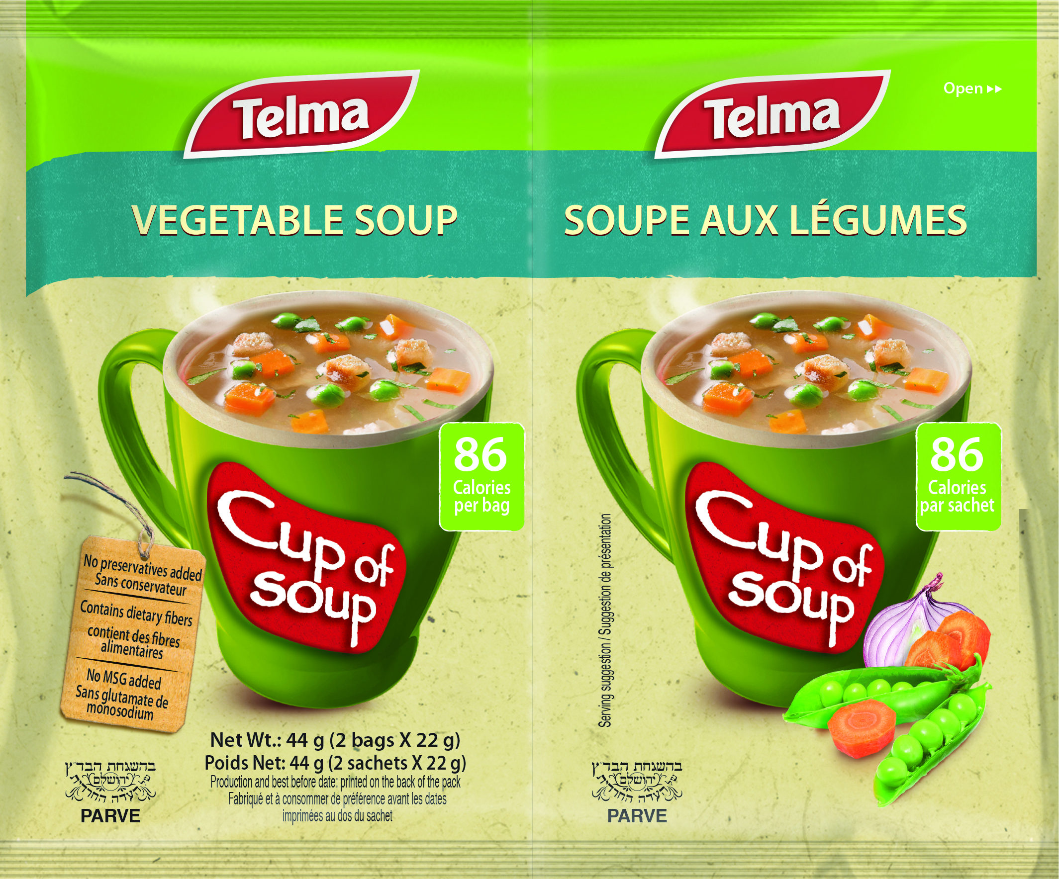 Instant Soup Vegetable