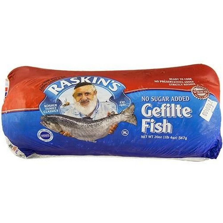 Raskin Gefilte fish Unsweetened KFP - Image 2